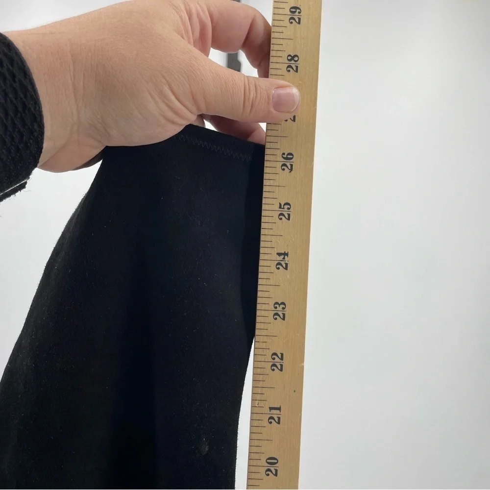 PAIGE Jacey Over‎ the Knee Stretch Boot black 9.5
